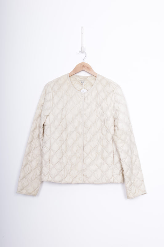 Uniqlo Womens Cream Jacket Size M