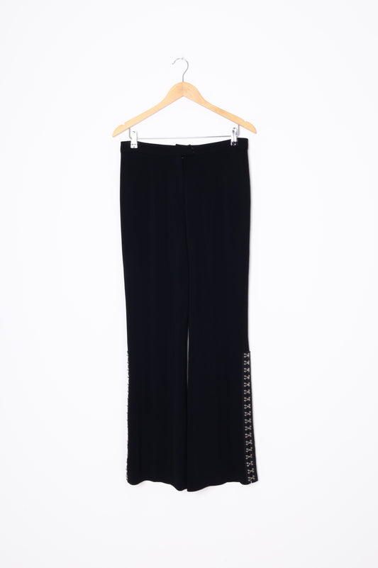 Adrienne Winkelmann Womens Black Pants Size 11