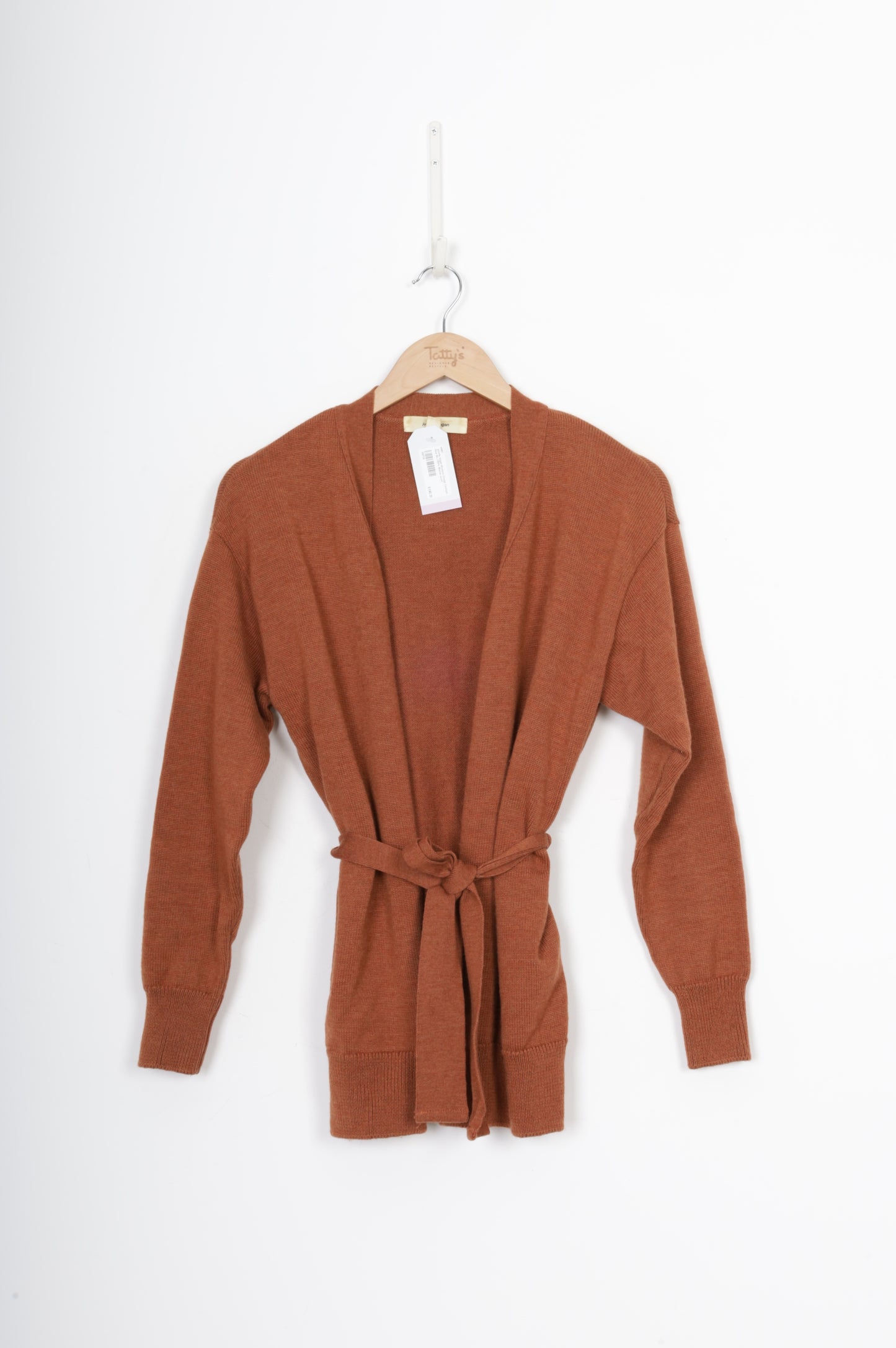 juliette hogan Womens Orange Cardigan Size XS