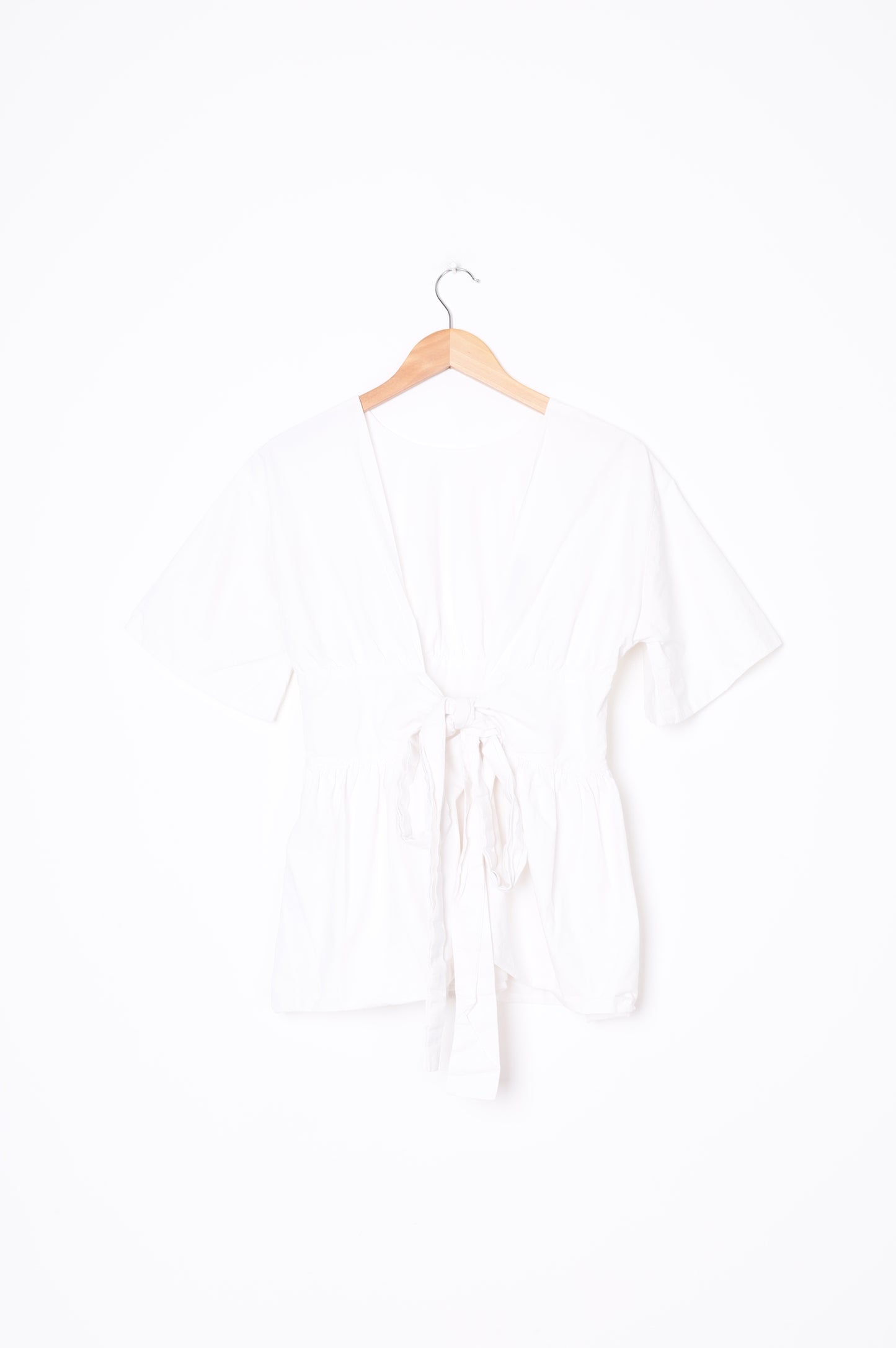 The Waiting Room Womens White Blouse Size 10