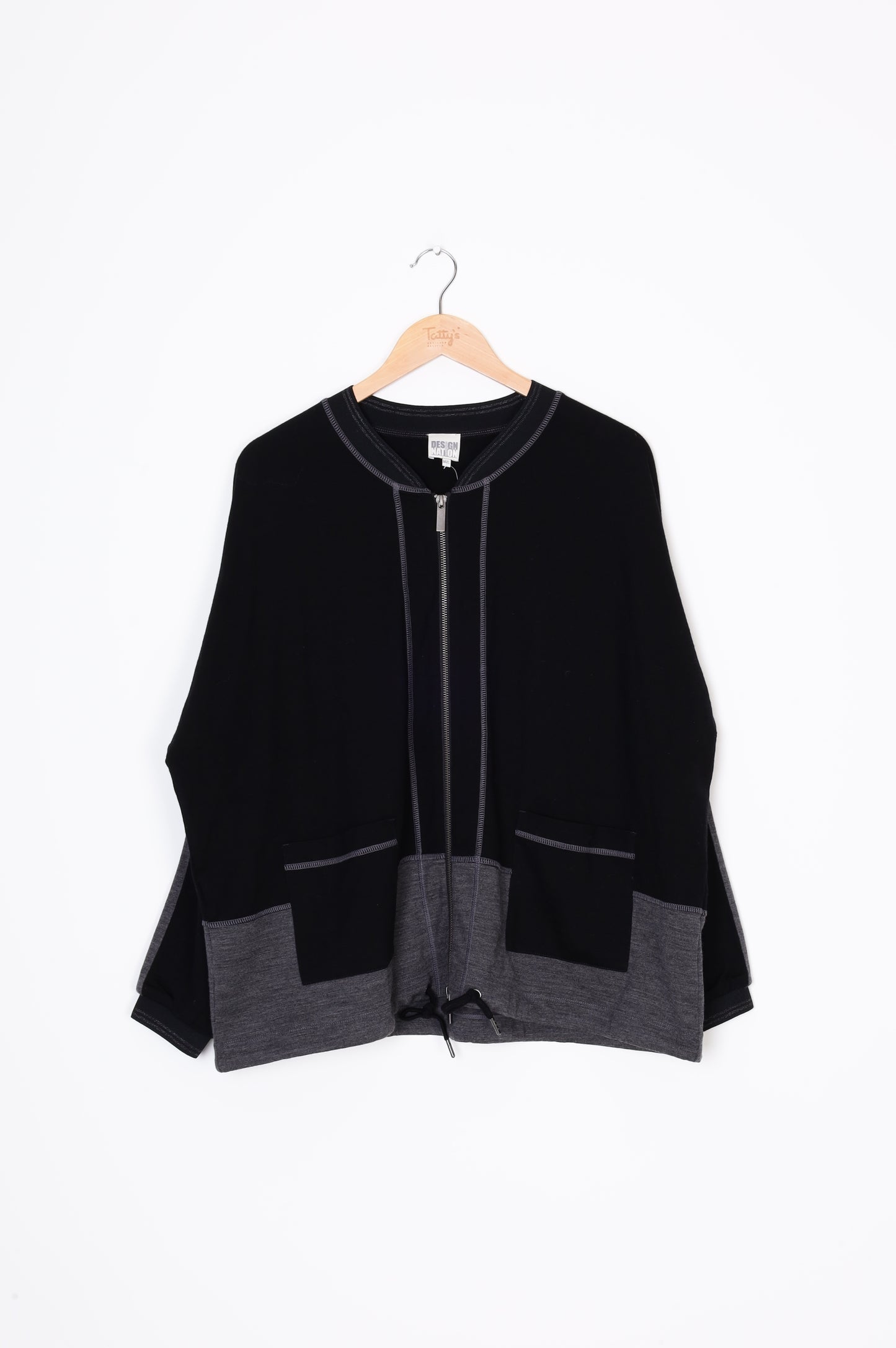 Design Nation Womens Black Jacket Size M