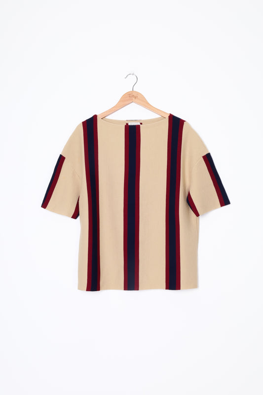 Dreis Van Noten Womens Beige Top Size M