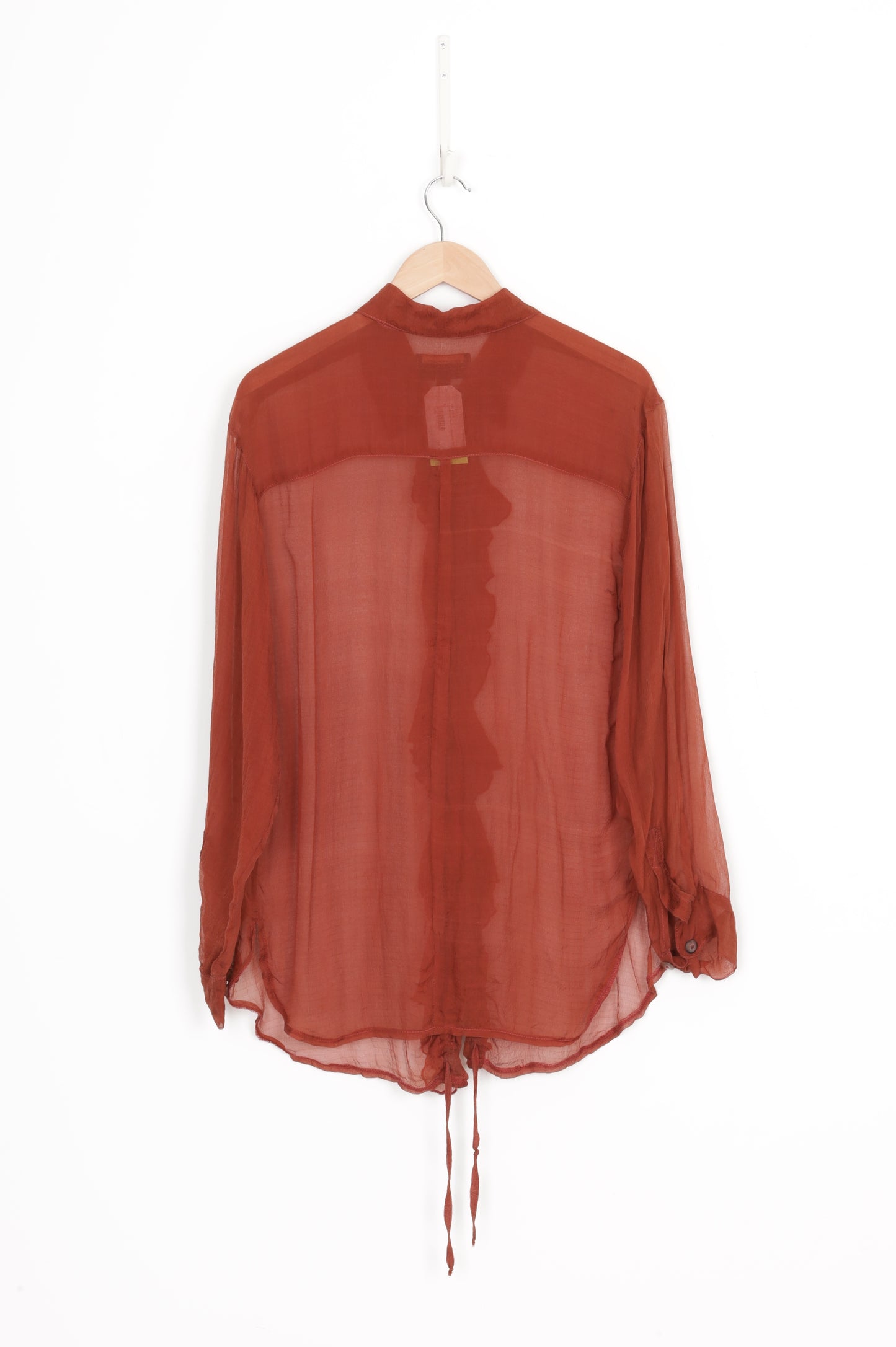 Liz Mitchell Womens Brown Shirt Size 12