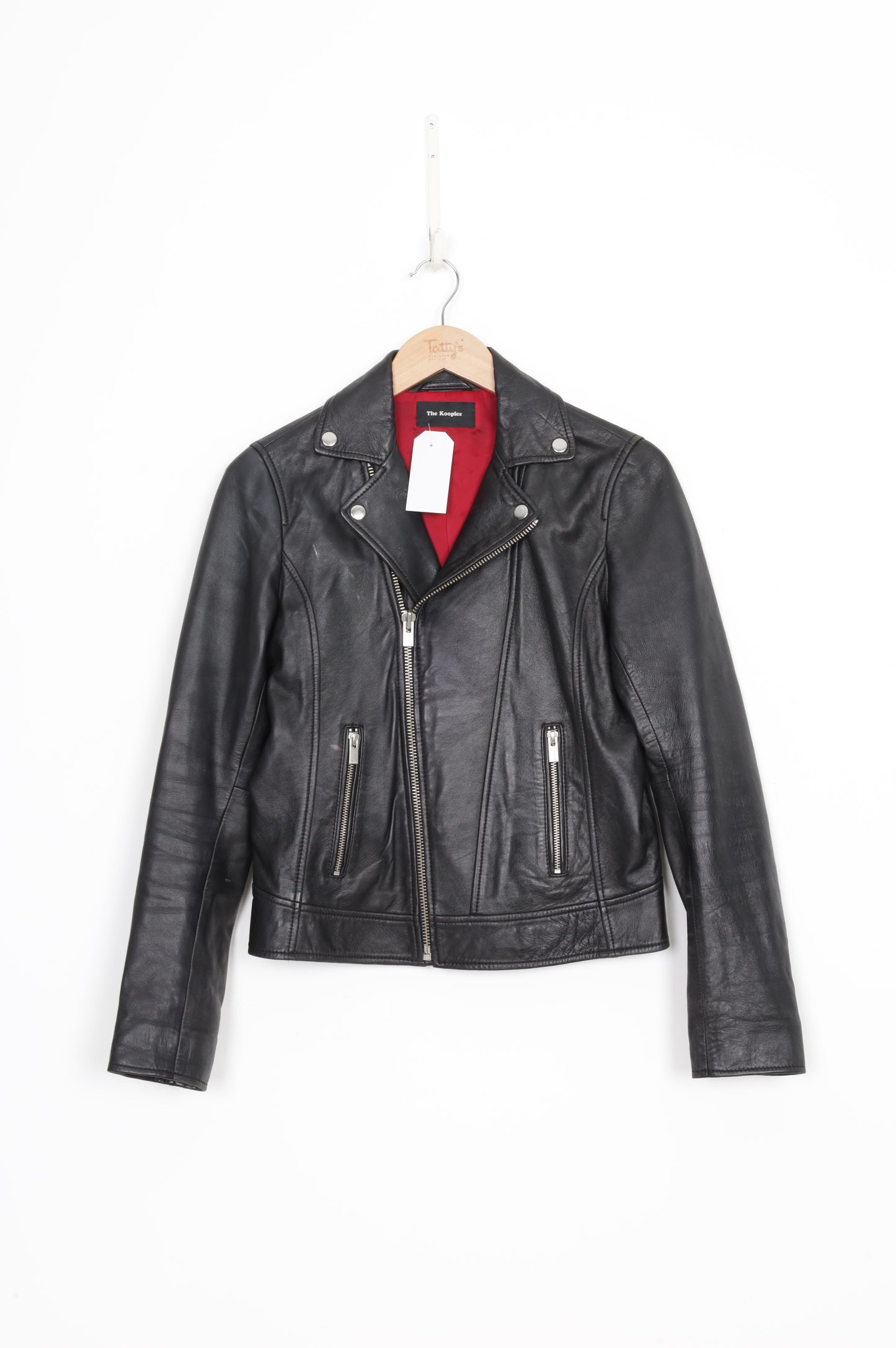 The Kooples Womens Black Jacket Size N/S