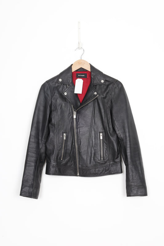 The Kooples Womens Black Jacket Size N/S