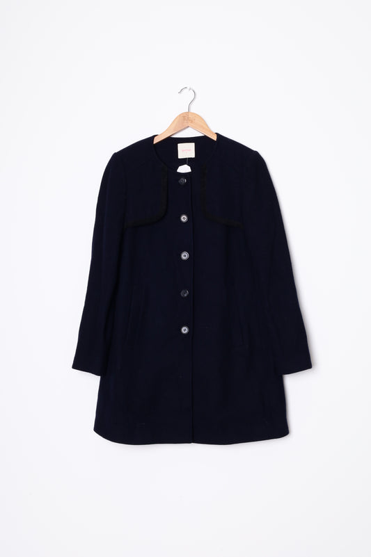Gorman Womens Blue Coat Size 12