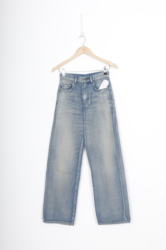 Saint Laurent Womens Blue Jeans Size W 25