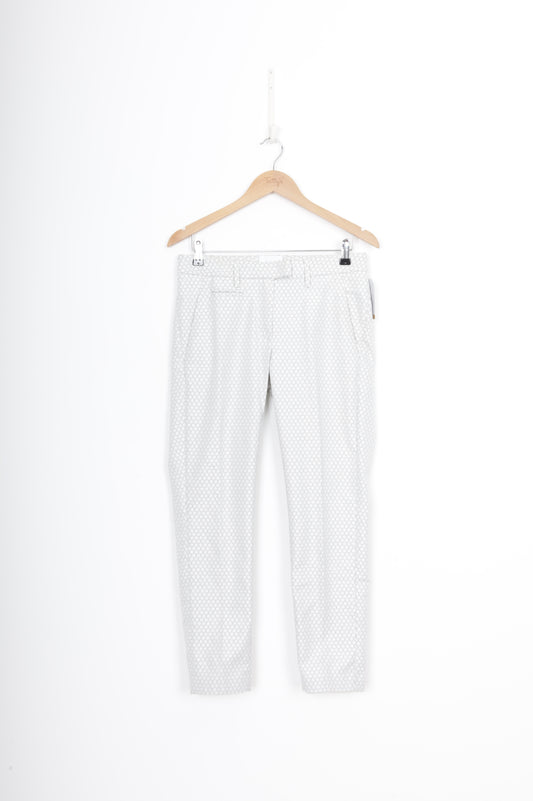 Dondup Womens White Pants Size W 28