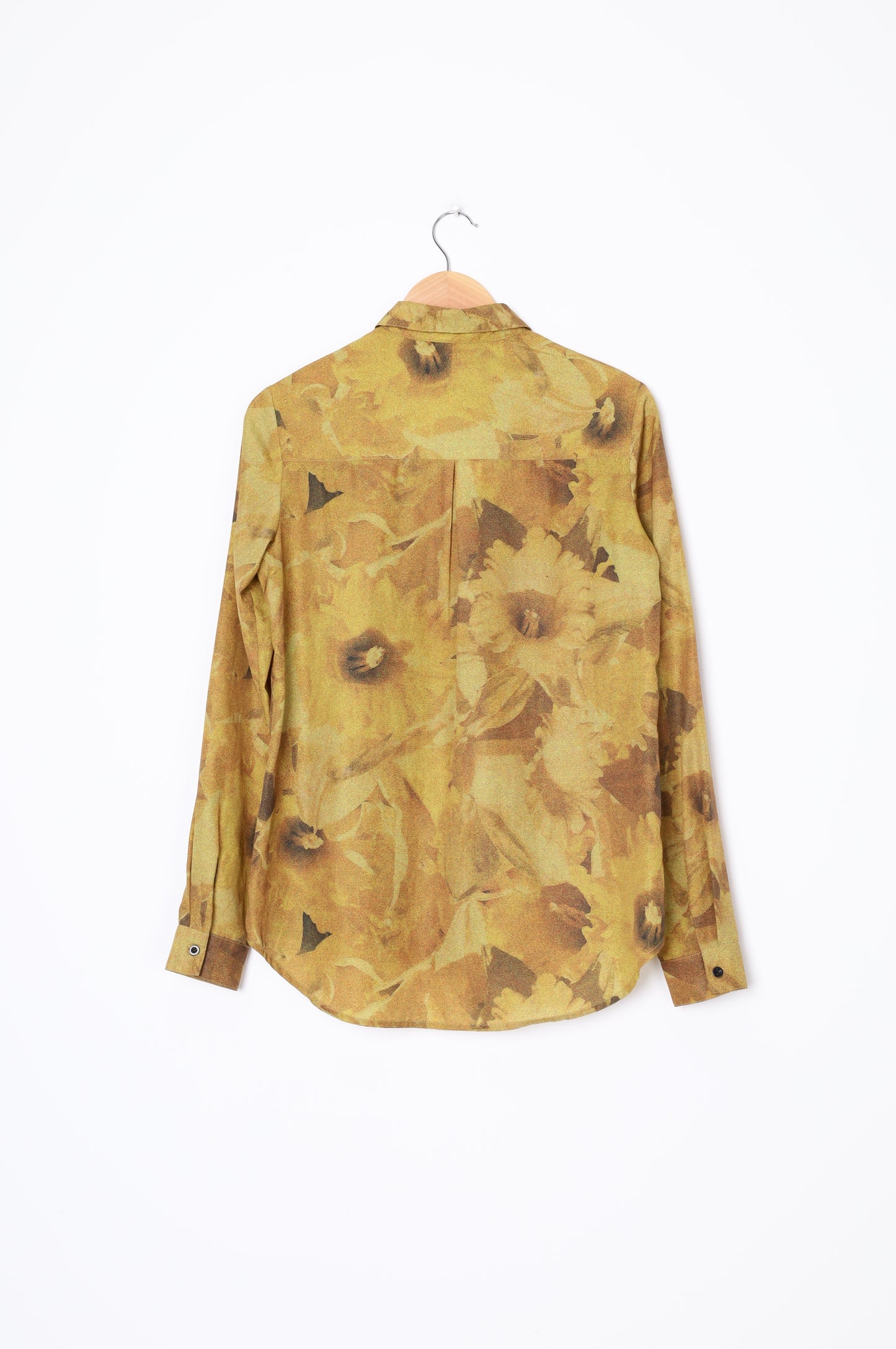 Stolen Girlfriends Club Womens Yellow Shirt Size 8
