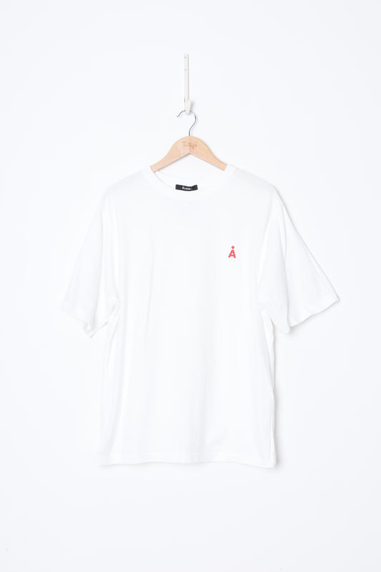 Aland Mens White T-shirt Size L