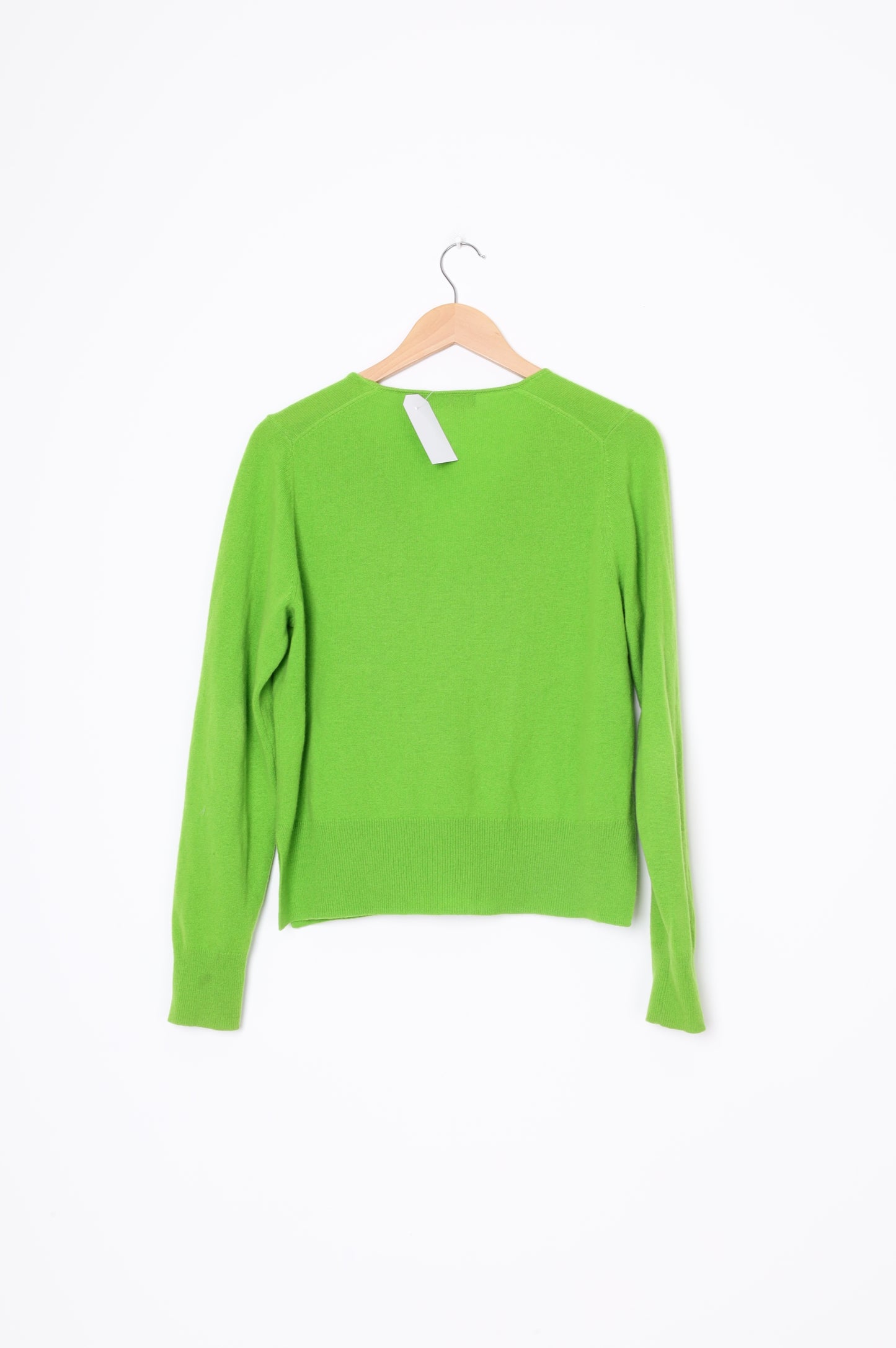 Caroline Sills Womens Green Cardigan Size M