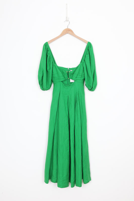 Shona Joy Womens Green Dress Size 8