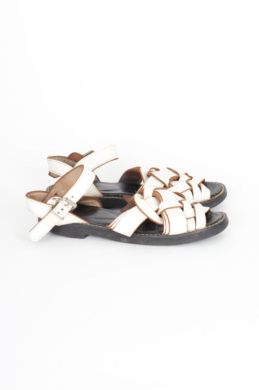 Comme Des Garcons Womens White Shoes Size EU 39