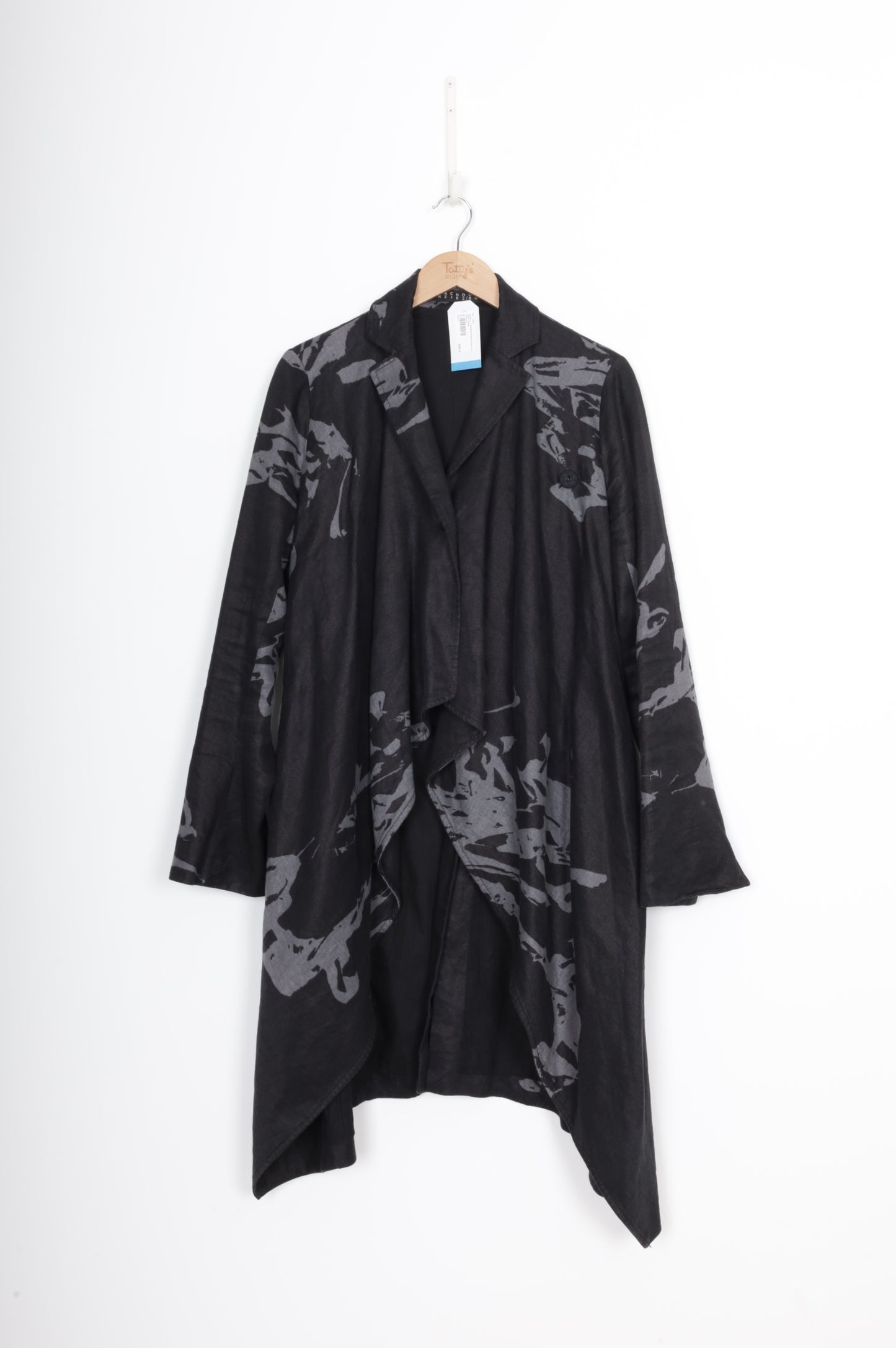 Peachoo + Krejberg Womens Black Coat Size L