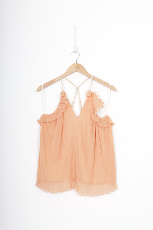 Alice McCall Womens Orange Top Size 8