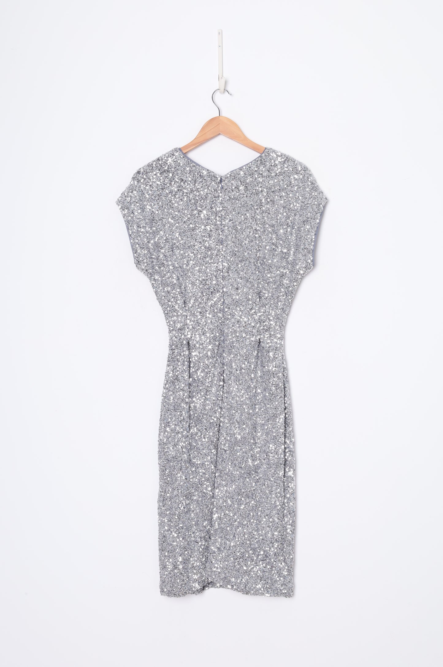 David Lawrence Womens Silver Dress Size 8