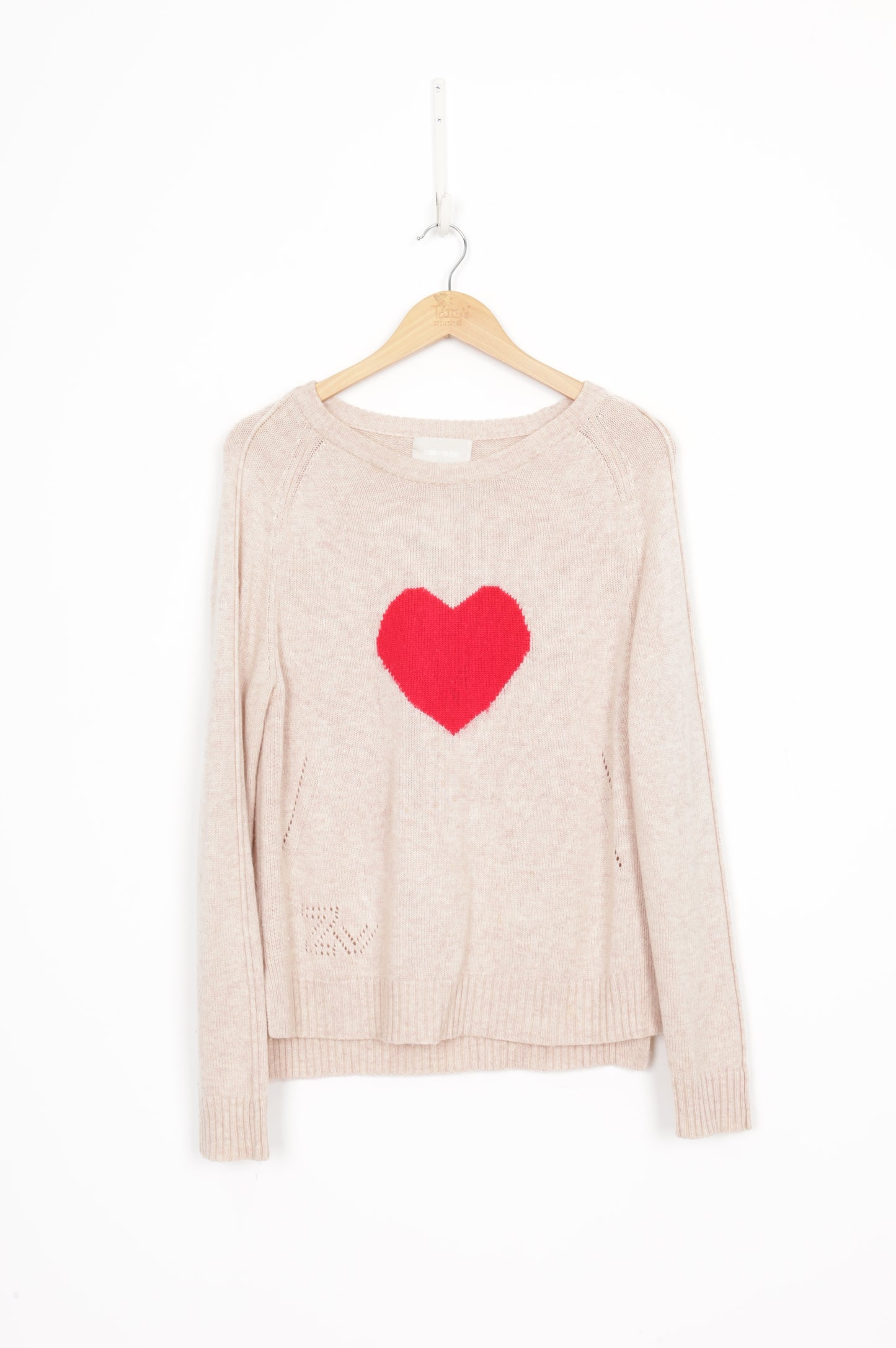 Zadig & Voltaire Womens Beige Jumper Size S