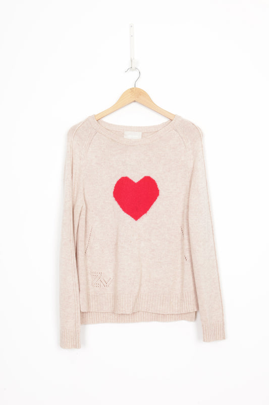 Zadig & Voltaire Womens Beige Jumper Size S