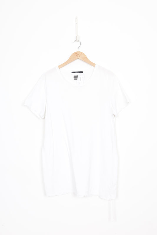 Ksubi Womens White T-shirt Size L