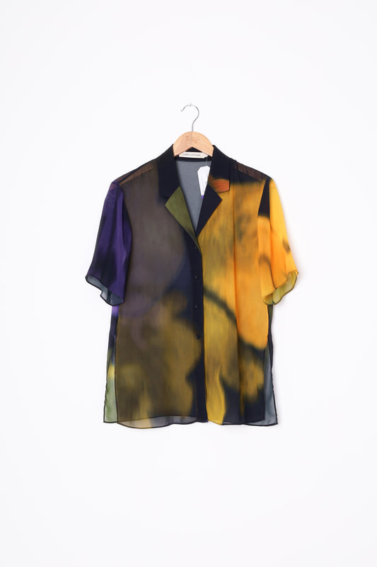 Camilla and Marc Womens Green Shirt Size 8