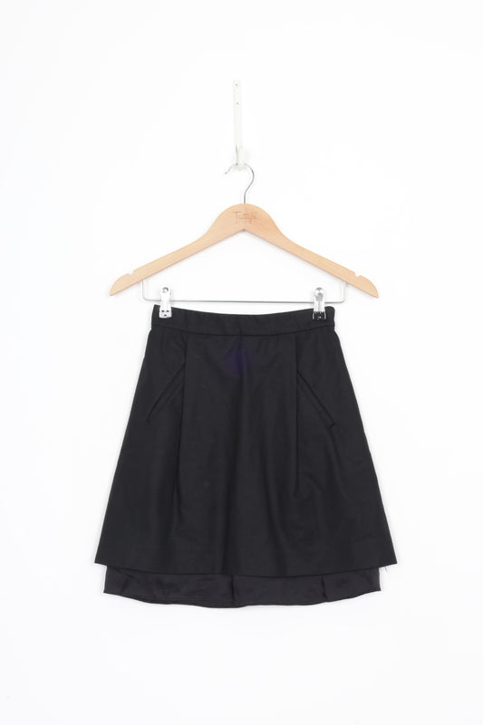 Acne Womens Black Skirt Size 36