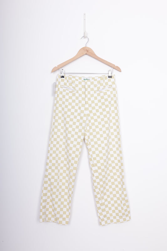 Holiday by Emma Mulholland Womens White Pants Size M