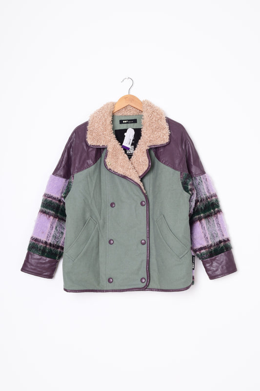 OOF wear Womens Purple Jacket Size 40