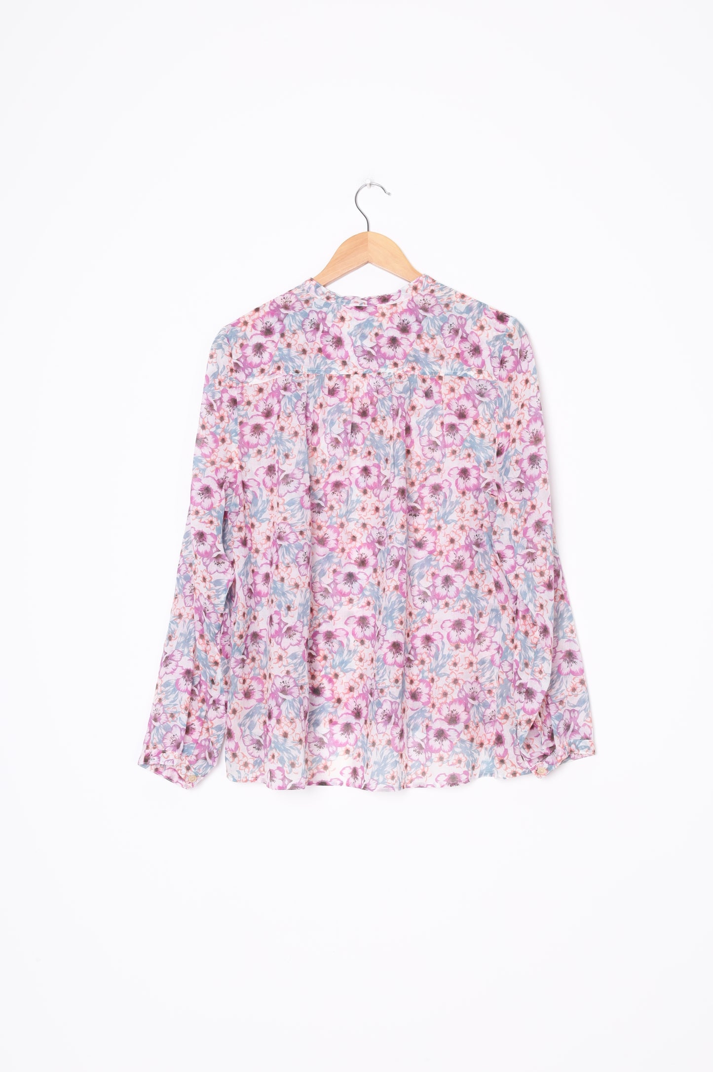 Isabel Marant Etoile Womens Purple Blouse Size EU 40