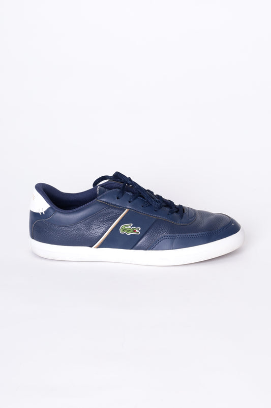 Lacoste Mens Blue Sneakers Size EU 40.5