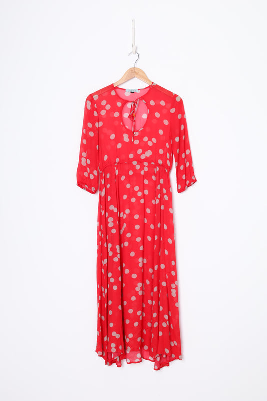 Kate Sylvester Womens Red Dress Size XS