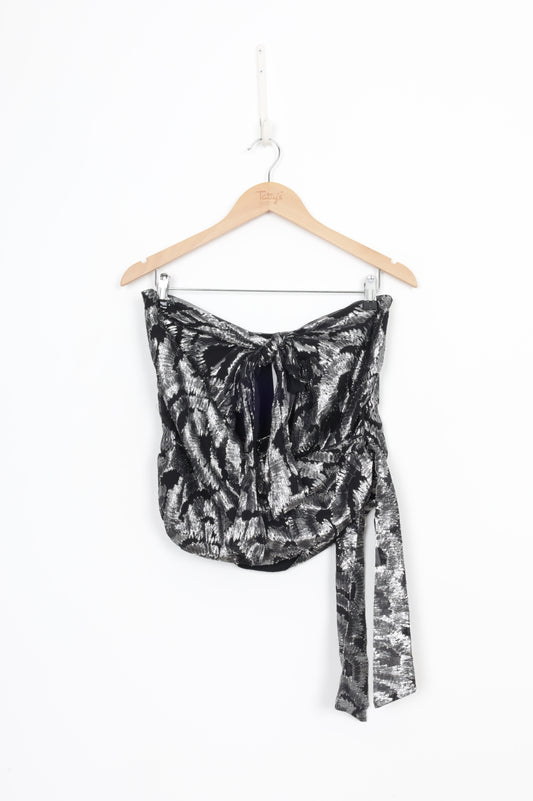 Adam by Adam Lippes Womens Black Top Size 6