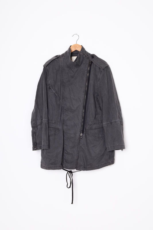 3.1 Phillip Lim Womens Grey Coat Size 6