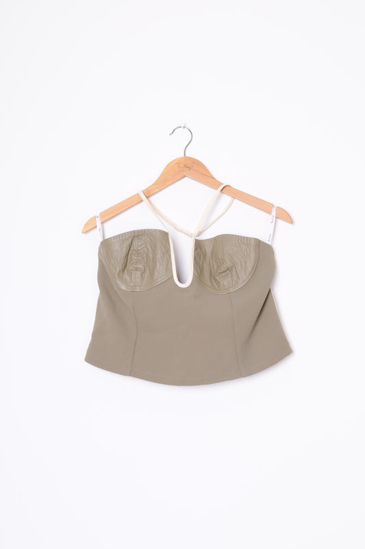 Paris Georgia Womens Green Top Size XL
