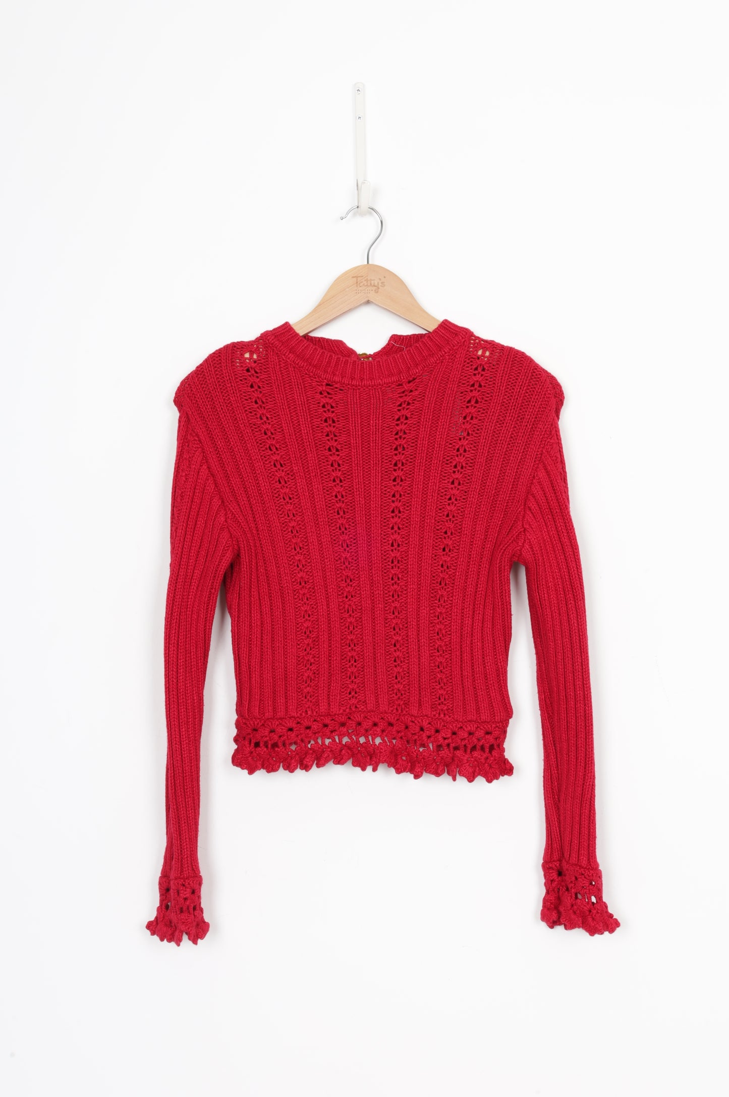 Ruby Womens Red Jumper Size M