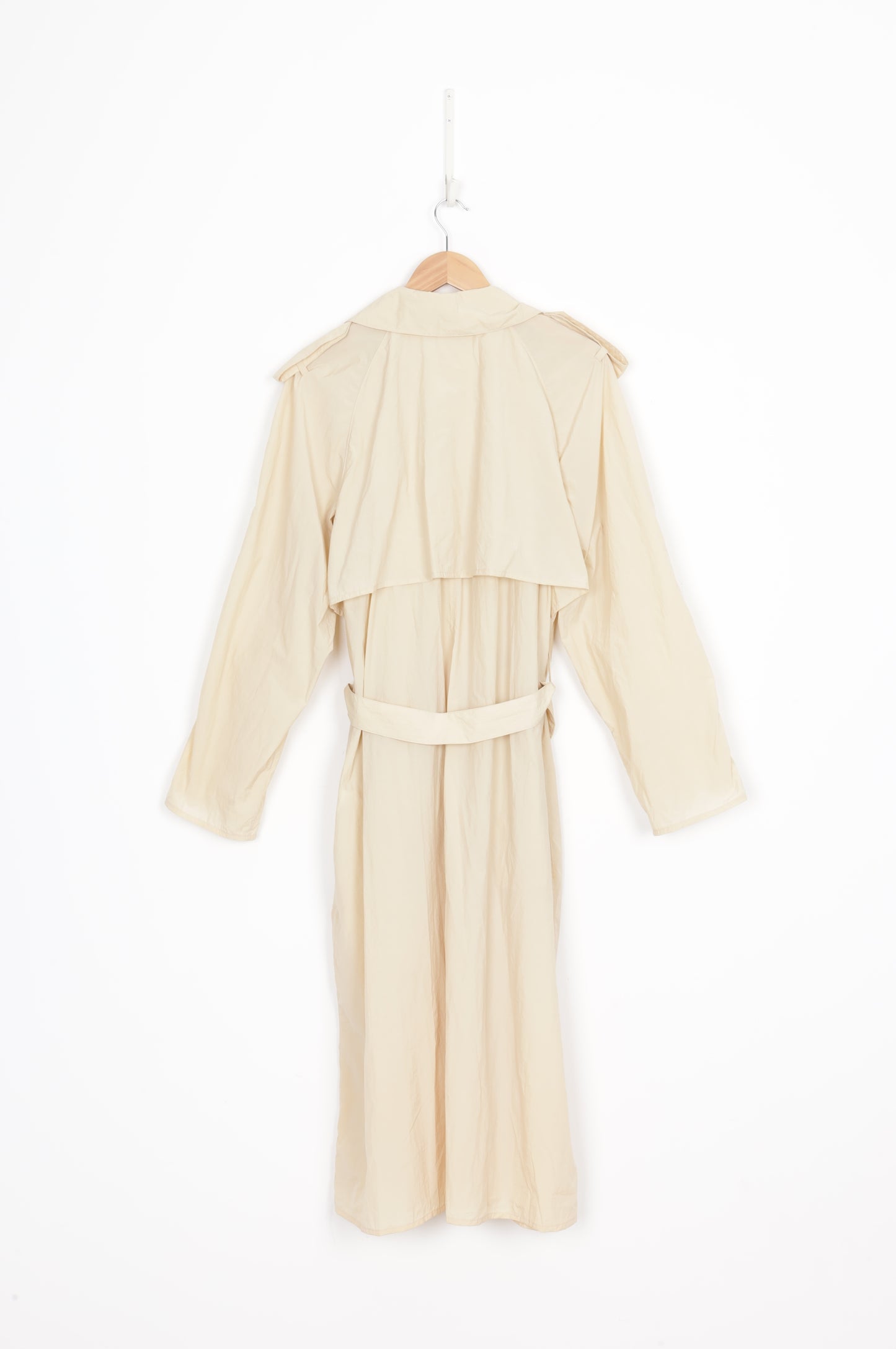 amomento Womens Beige Coat Size 0