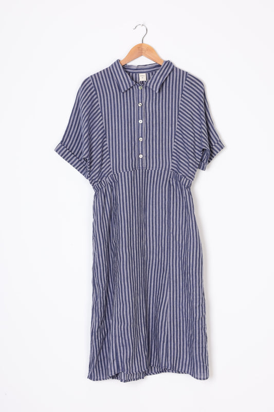 Lintico Womens Blue Dress Size M