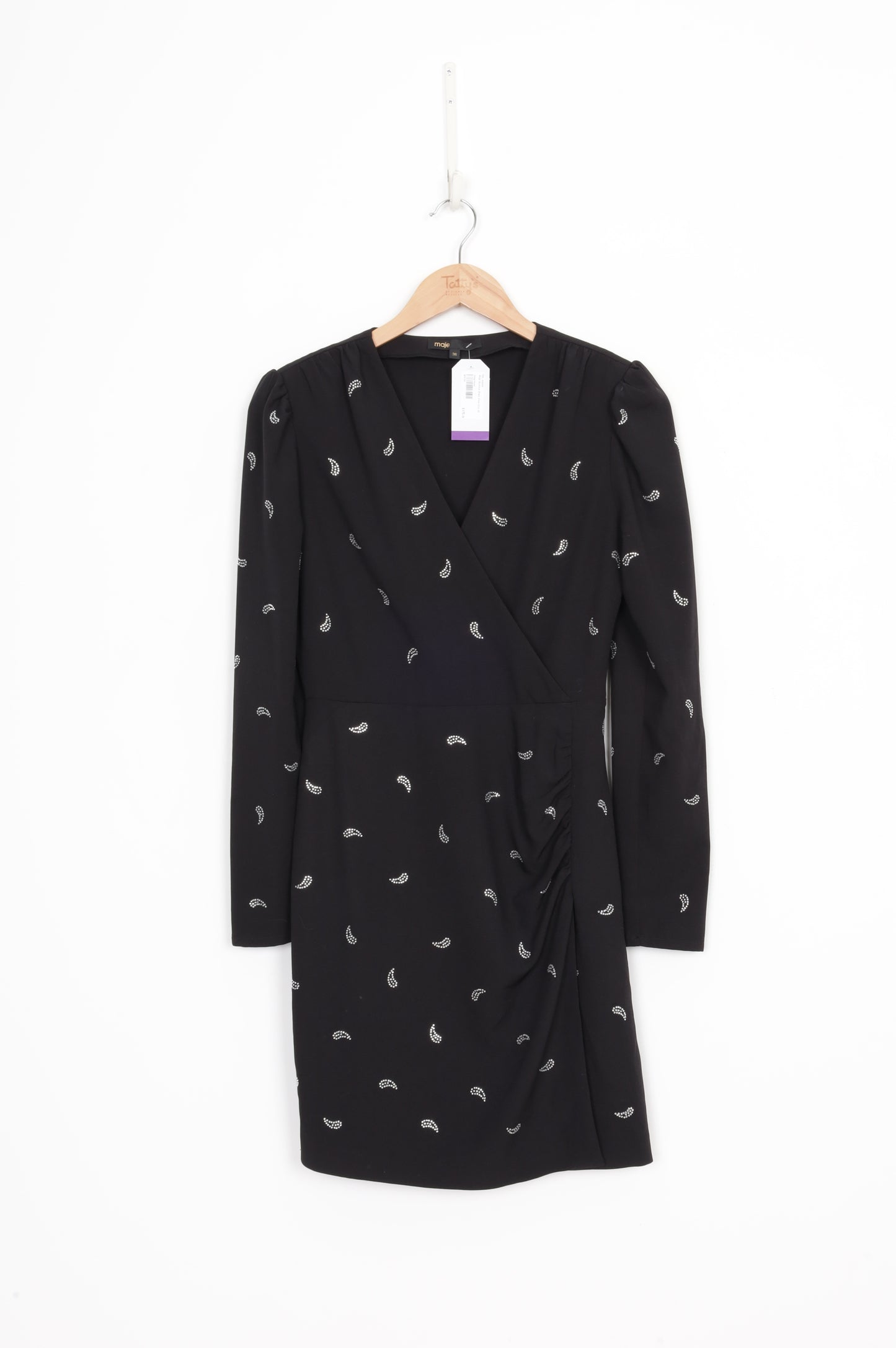 Maje Womens Black Dress Size 36