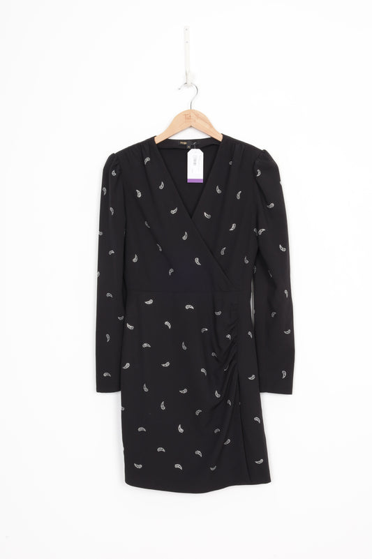Maje Womens Black Dress Size 36