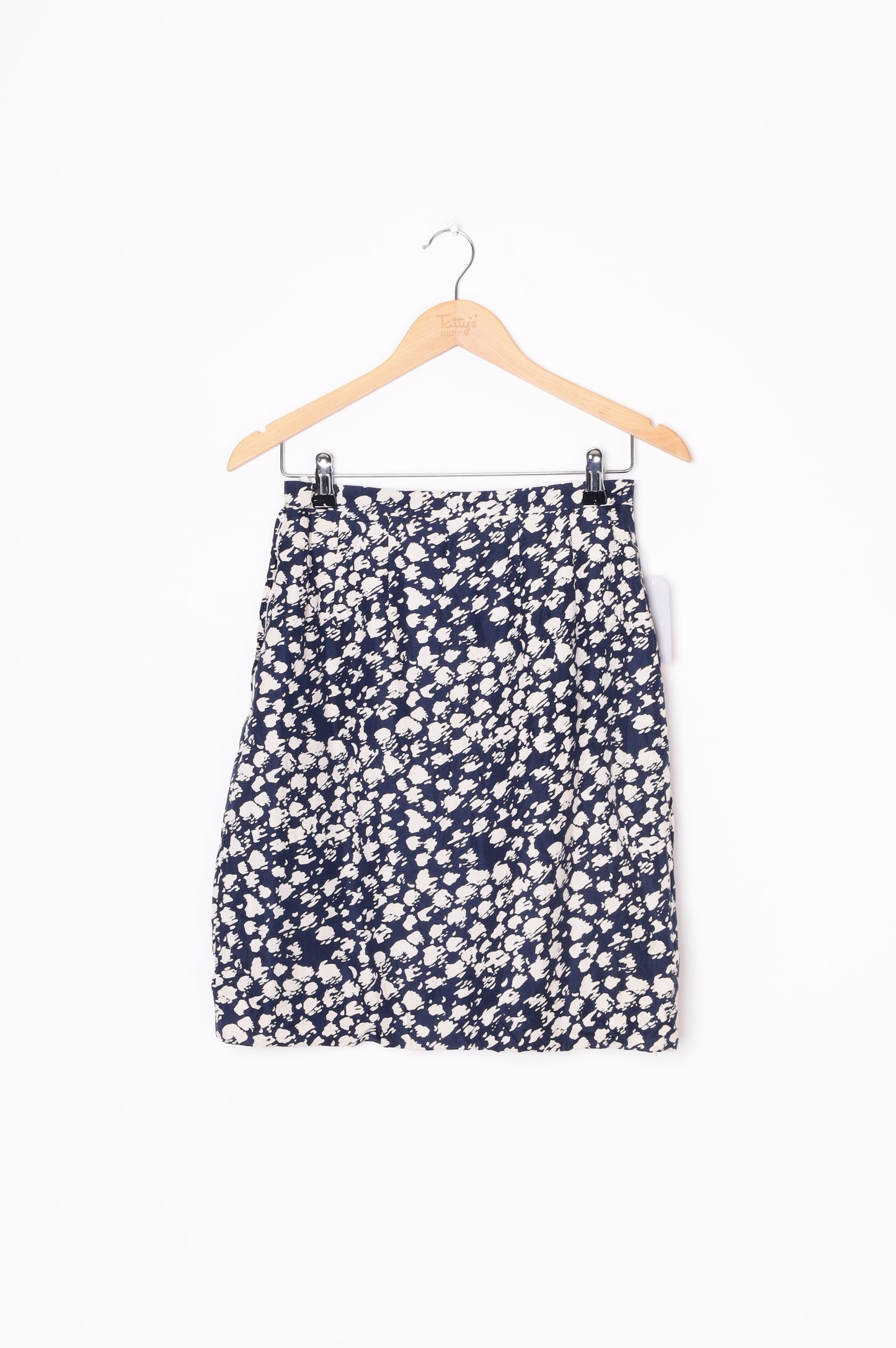 Hardy Amies Womens Blue Skirt Size S