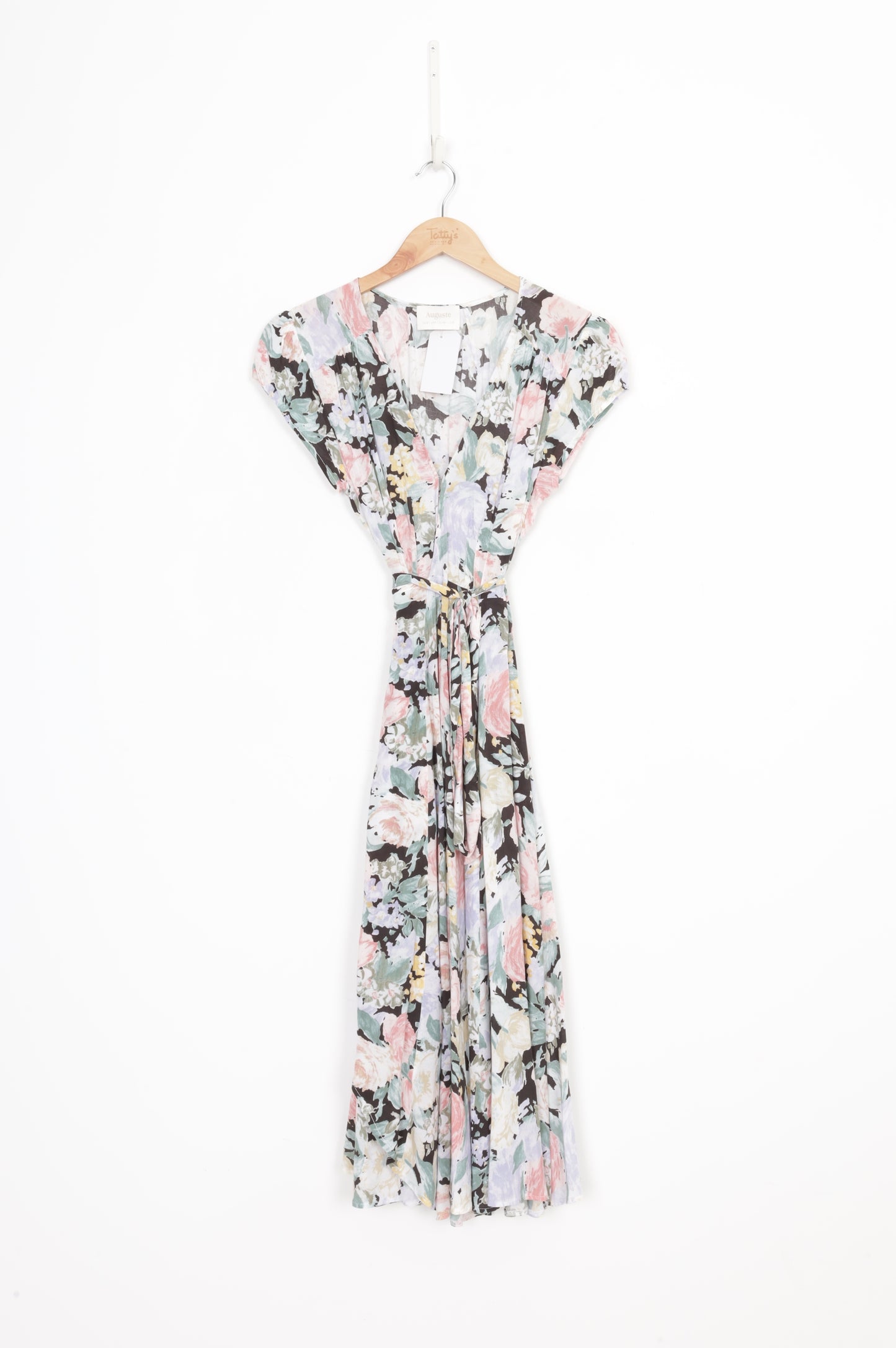 Auguste Womens Black Dress Size 8