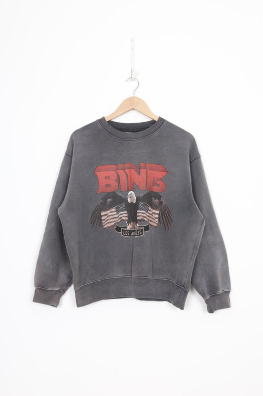 Anine Bing Womens Grey Jumper Size M