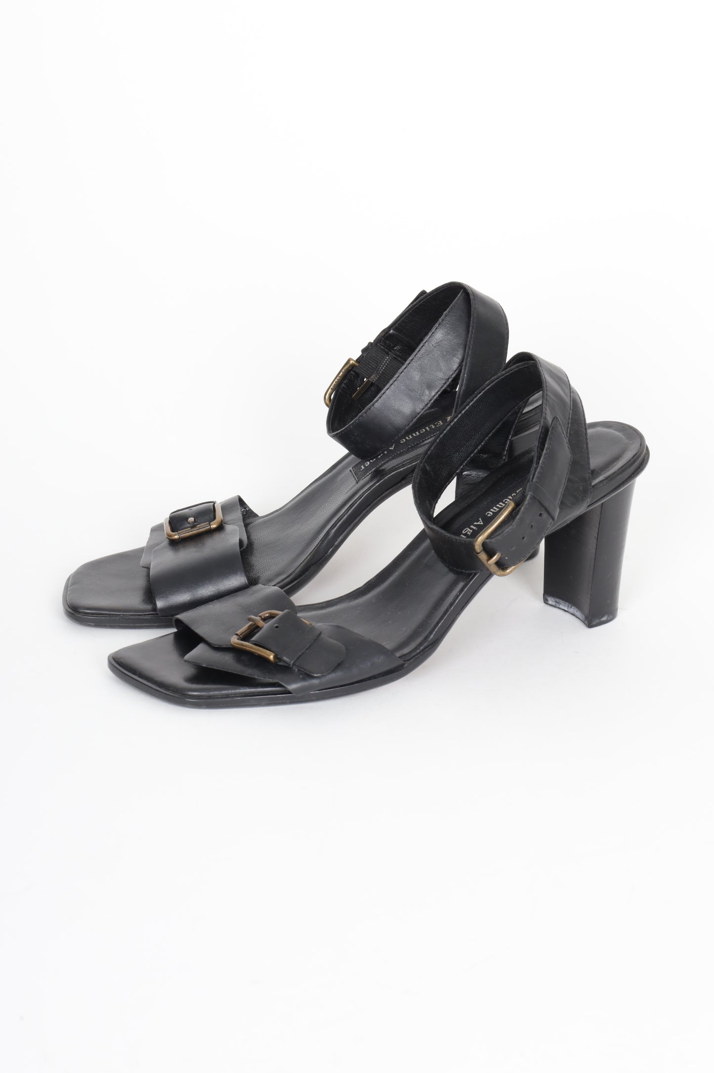 Etienne Aigner Womens Black Heels Size EU 42