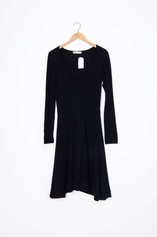Sabatini White Womens Black Dress Size S