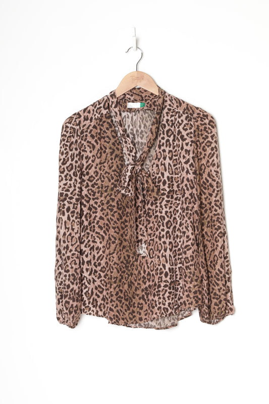 Rixo Womens Brown Blouse Size S