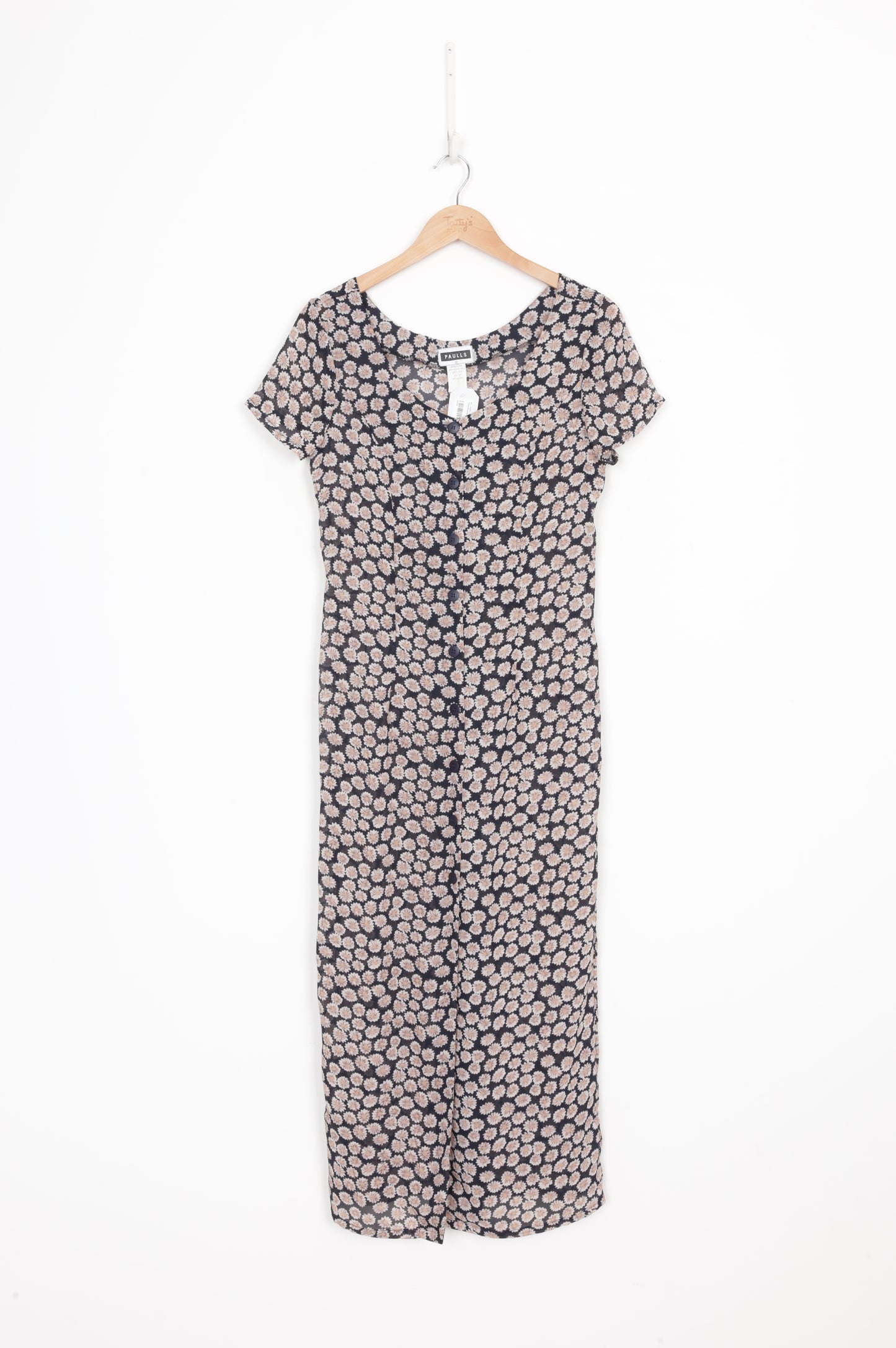 Paulls Womens Blue Dress Size 12