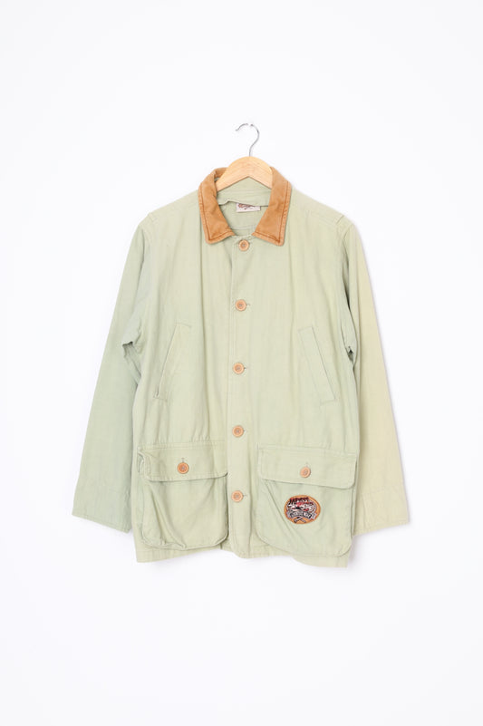 indiana jones adventure wear Mens Green Jacket Size L