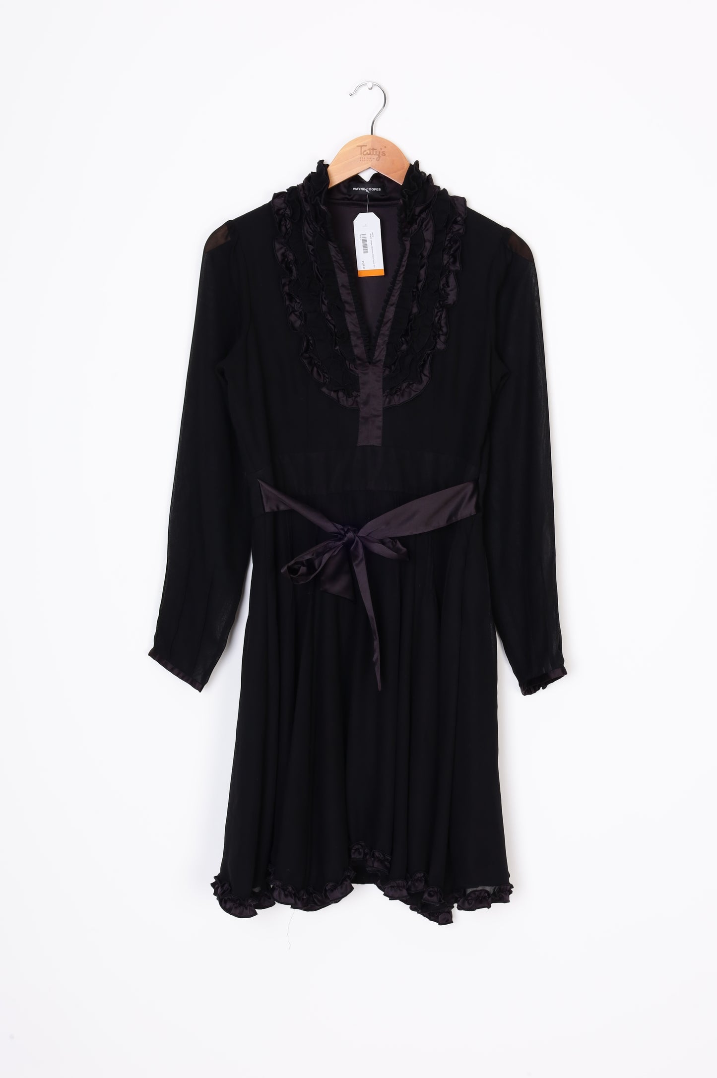 Wayne Cooper Womens Black Dress Size 2