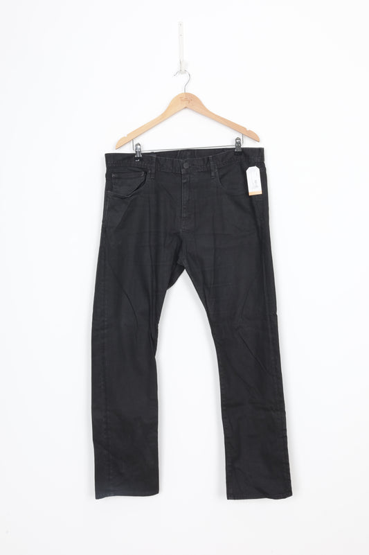 Armani Exchange Mens Black Jeans Size W 38