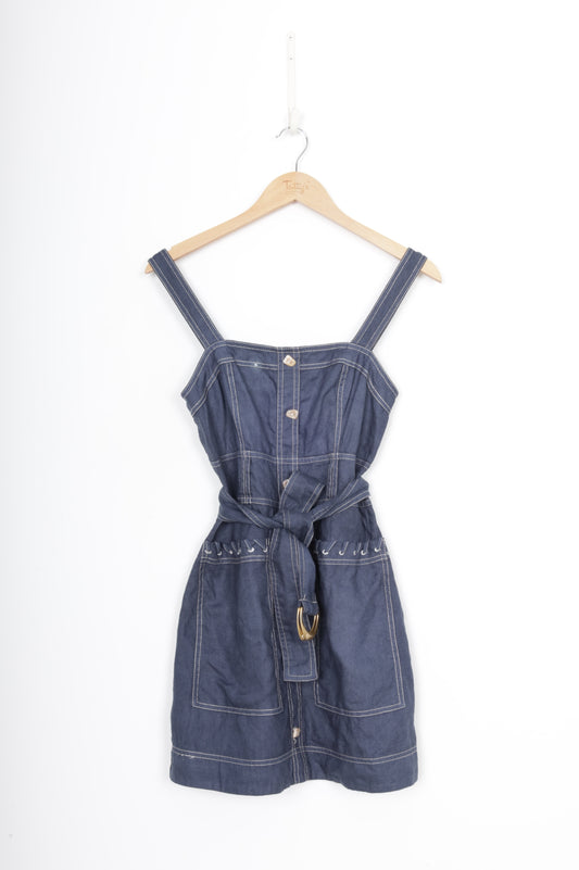 Aje. Womens Blue Dress Size 6