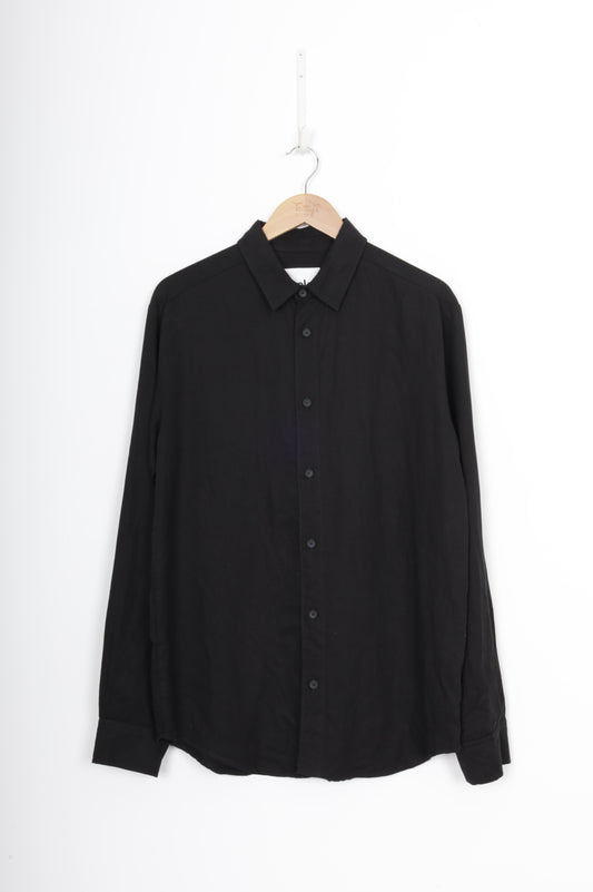 Drake Street Mens Black Shirt Size M